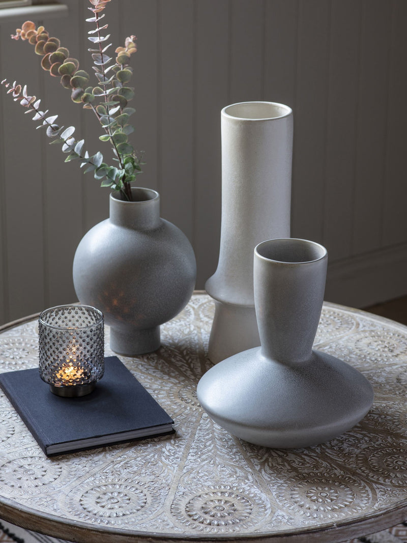 Gallery Home White Nara vase 44cm, UK version