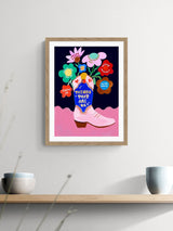 Eleanor Bowmer Birch Things That Are OK Framed Art Print 42cm x 32cm