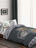 Jay Franco Grey Star Wars Mandalorian Curious Child 100% Cotton 3 Duvet Set