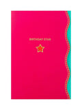 Hallmark Red Premium 'Birthday Star' Card - Vivid Aura