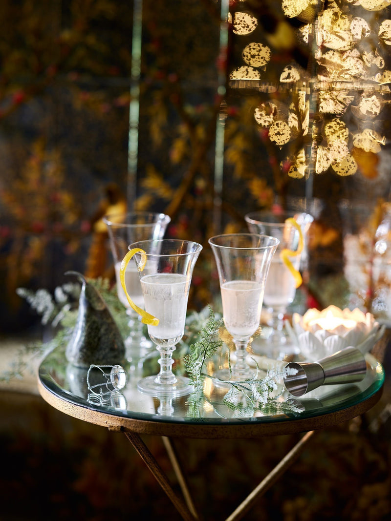 Oka Ranelagh champagne flutes set of 4, imported from the UK