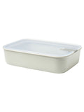 Large Capacity Microwave-Safe Food Storage Container with Clip Seal 2250ml