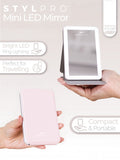 Stylpro LED Light Up Compact Mini Travel Mirror