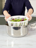 Zyliss Steel Easy Spin 2 Stainless Steel Salad Spinner