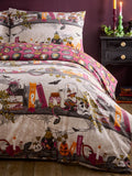 Witchy Tales reversible duvet cover and pillowcase set - British product