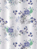 Showerdrape White Bouquet Floral shower curtain 180 x 180 cm (British brand)