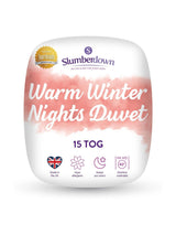 Slumberdown White Warm Winter Nights 15 Tog Duvet