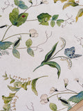 Sophie Allport Off White Wild Floral Print Cotton Table Runner