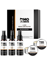 Mo Bros Edition 4 Step Beard Care Kit Black Edition