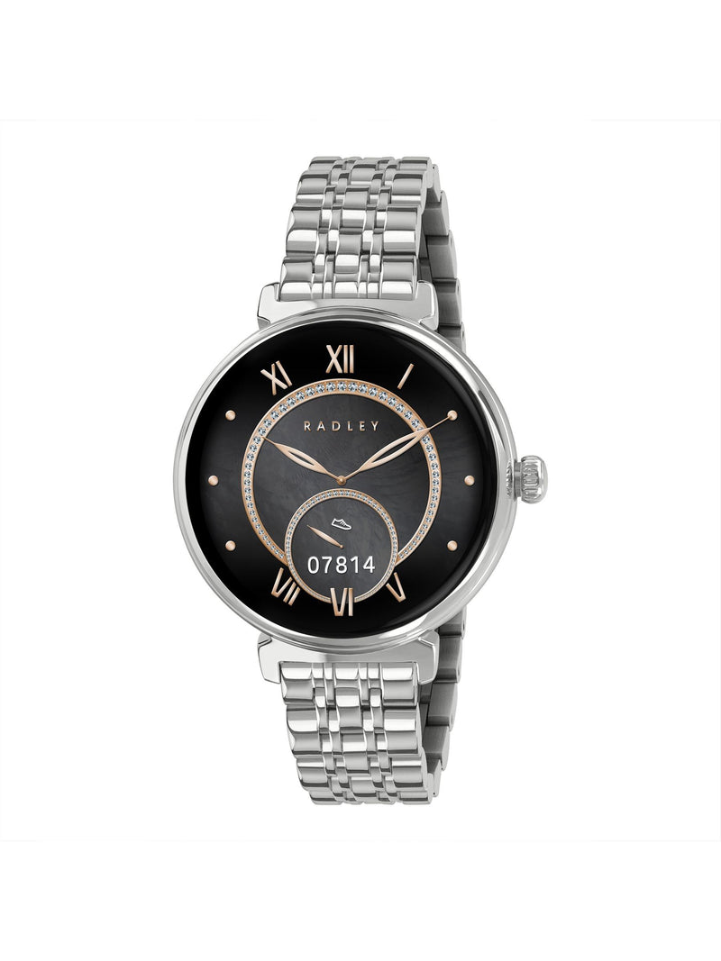 Radley Silver Tone Series 48 AMOLED smartwatch, imported from the UK