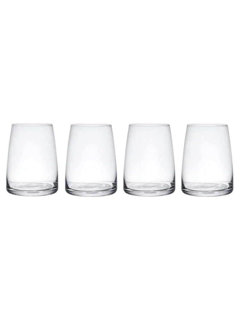 Mikasa Palermo stemless wine glass set of 4, imported from the UK