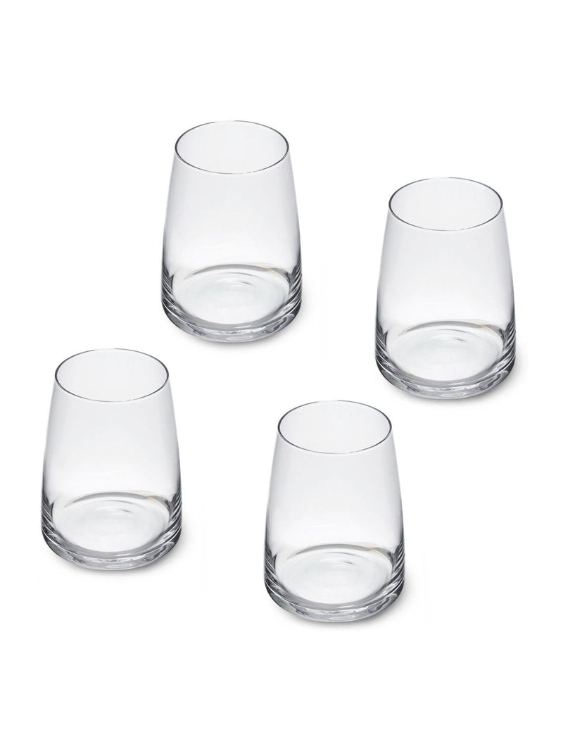 Mikasa Palermo stemless wine glass set of 4, imported from the UK