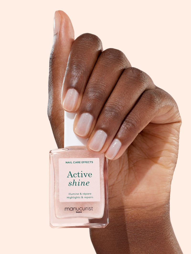 Manucurist Active Shine Treatment nail polish, imported from the UK