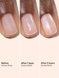 Manucurist Active Shine Treatment nail polish, imported from the UK