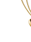 Thomas Sabo Gold Tone Natural Beauty Necklace With Organically Shaped Pendant