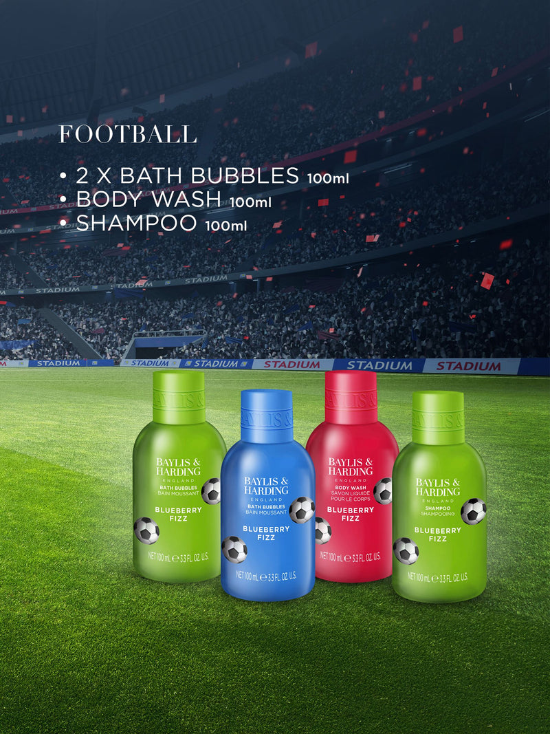 Baylis & Harding football team tour bus bath and body gift set - British product