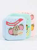 Pusheen women's multicoloured fresh fruits snack pot set, 3-piece (British brand)