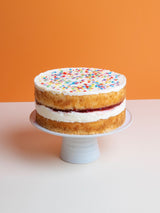 Cutter & Squidge Happy Birthday Vanilla Sprinkle Celebration Cake