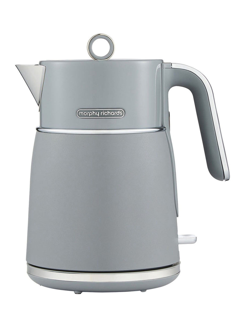 Morphy Richards grey signature electric kettle 1.5L, imported from the UK