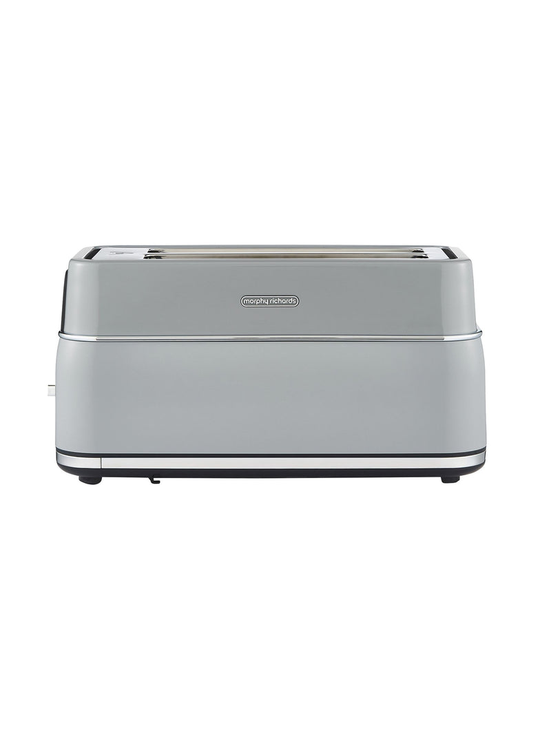 Morphy Richards Grey Signature 4 Slice Toaster, imported from the UK