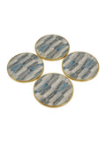 Libra Interiors Blue Mosaic Style Coasters