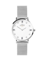 Limit Silver Secret Garden 36mm Round Analogue Watch