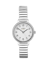 Limit Silver 28mm Round Analogue Wristwatch with Expanding Bracelet