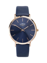 Limit Analogue Watch Blue 38mm
