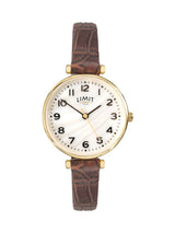 Limit Brown Classic Watch 30mm Analogue With Strap