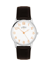 Limit Brown 38mm Round Analogue Watch