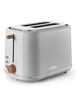 Tower Dove Grey Scandi 2 Slice Toaster