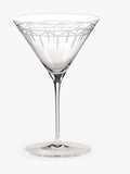 Kew Gardens clear palmhouse martini glasses set of 2, UK version