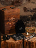 Selbrae House Grey Shooting Whisky Drinks Set