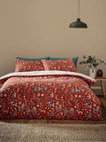 Catherine Lansfield burnt orange enchanted twilight animal duvet cover set - British product