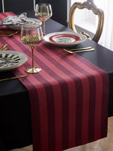 Laurence Llewelyn-Bowen Red Festivo Cotton Table Runner 230cm x 40cm