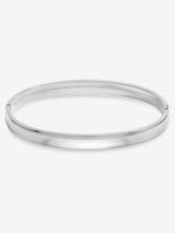 Jon Richard Silver Plated Stainless Steel Waterproof Polished Bangle