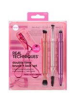 Real Techniques Double Time Eye Brush & Eyelash Curler Set