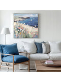 Art Marketing Blue Pink On the Breeze Wall Art