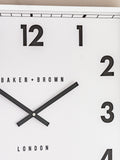 Gallery Home Chrome Pinehurst Wall Clock