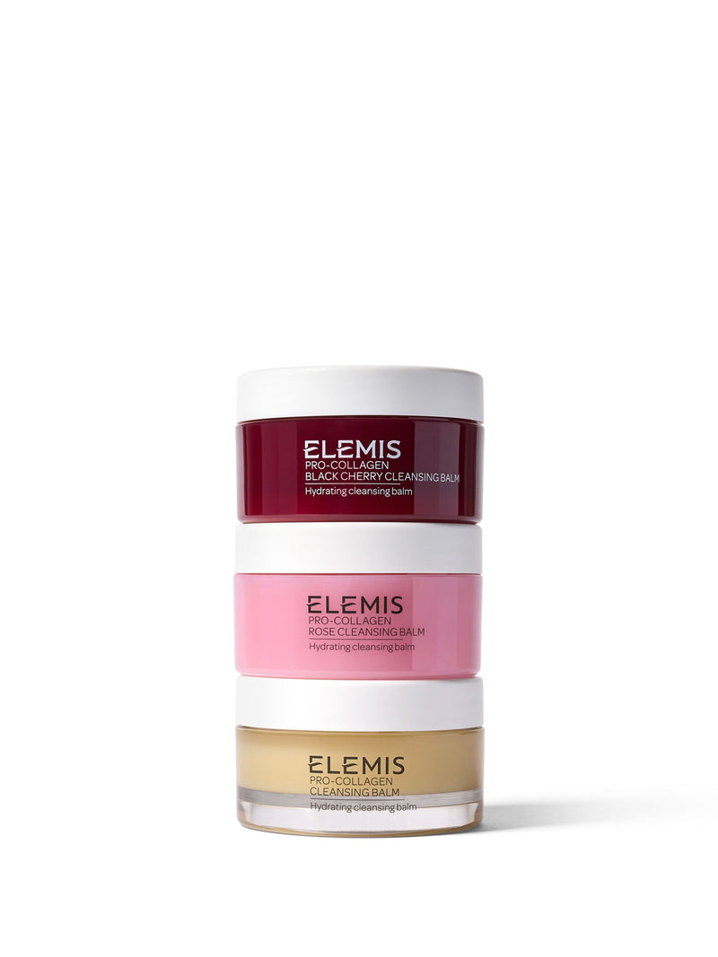Triple Cleansing Balm Gift Set with Plant Oils and Three Aromatics