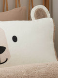 Catherine Lansfield Natural Cosy Bear duvet cover set - British product