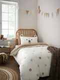 Catherine Lansfield Natural Cosy Bear duvet cover set - British product
