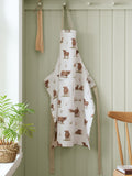 Catherine Lansfield Highland Cow kitchen apron One Size - British product
