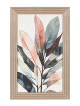 Gallery Home Multicoloured Natural Cadence Framed Canvas Wall Art 70x45x1cm