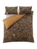Sara Miller Green Owl Forest bed linen set (British brand)