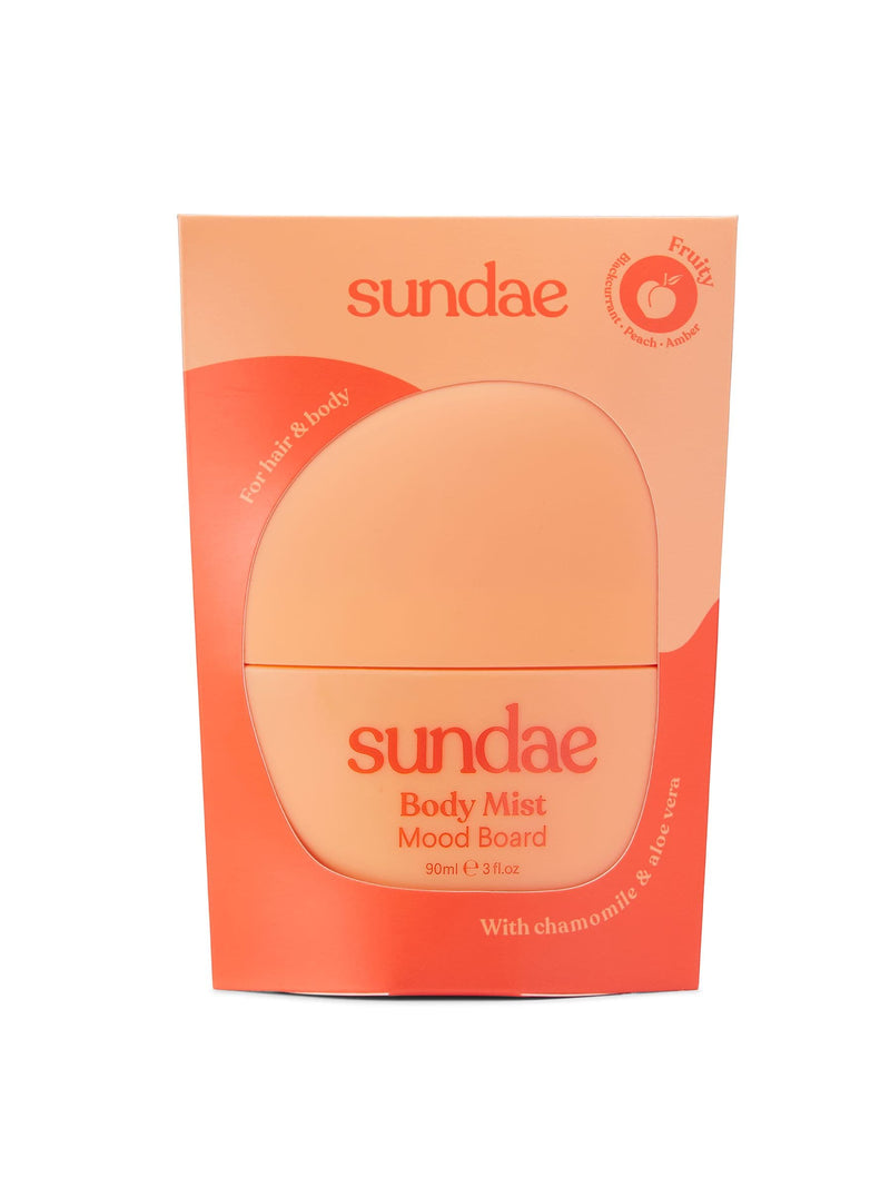 Orange Moodboard hair and body mist 90ml (British brand)
