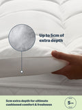 Silentnight White Anti Allergy Ultimate mattress topper 5cm (British brand)