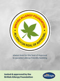 Silentnight White Anti Allergy Ultimate mattress topper 5cm (British brand)