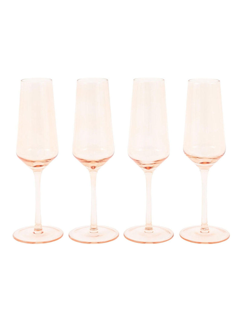 Gallery Home amber champagne flutes set of 4, UK version