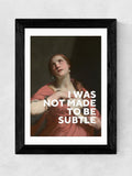 East End Prints art print with inspirational text - British product